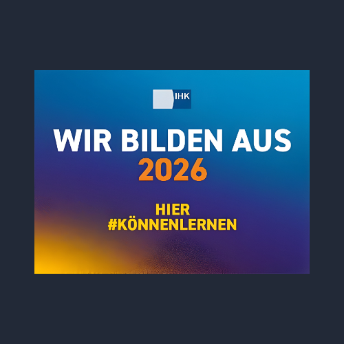 IHK Wir Bilden Aus 2026 Badge